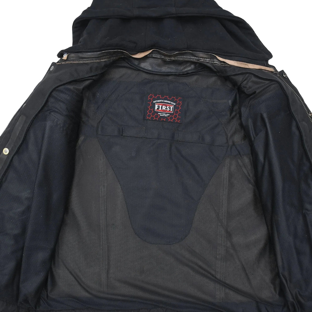 Leathees Mens Vendetta Lightweight Motorcycle Leather Jacket