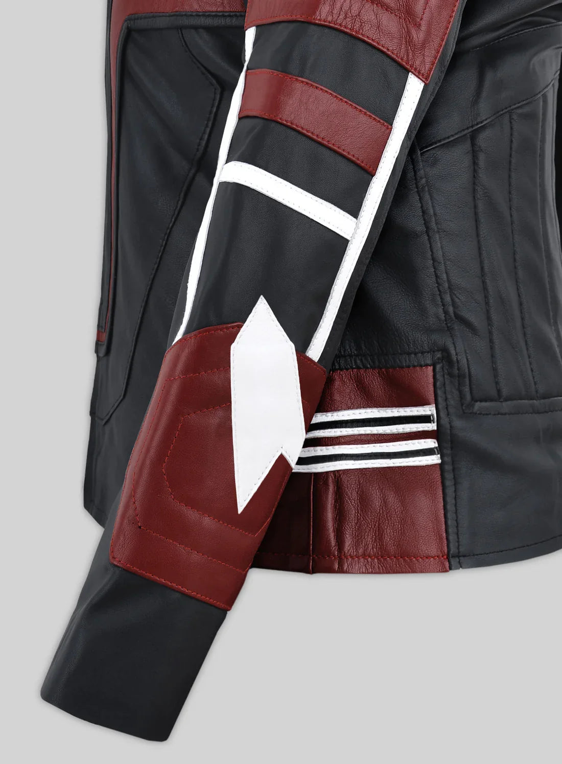 Leathees Captain Marvel Inspired Leather Jacket