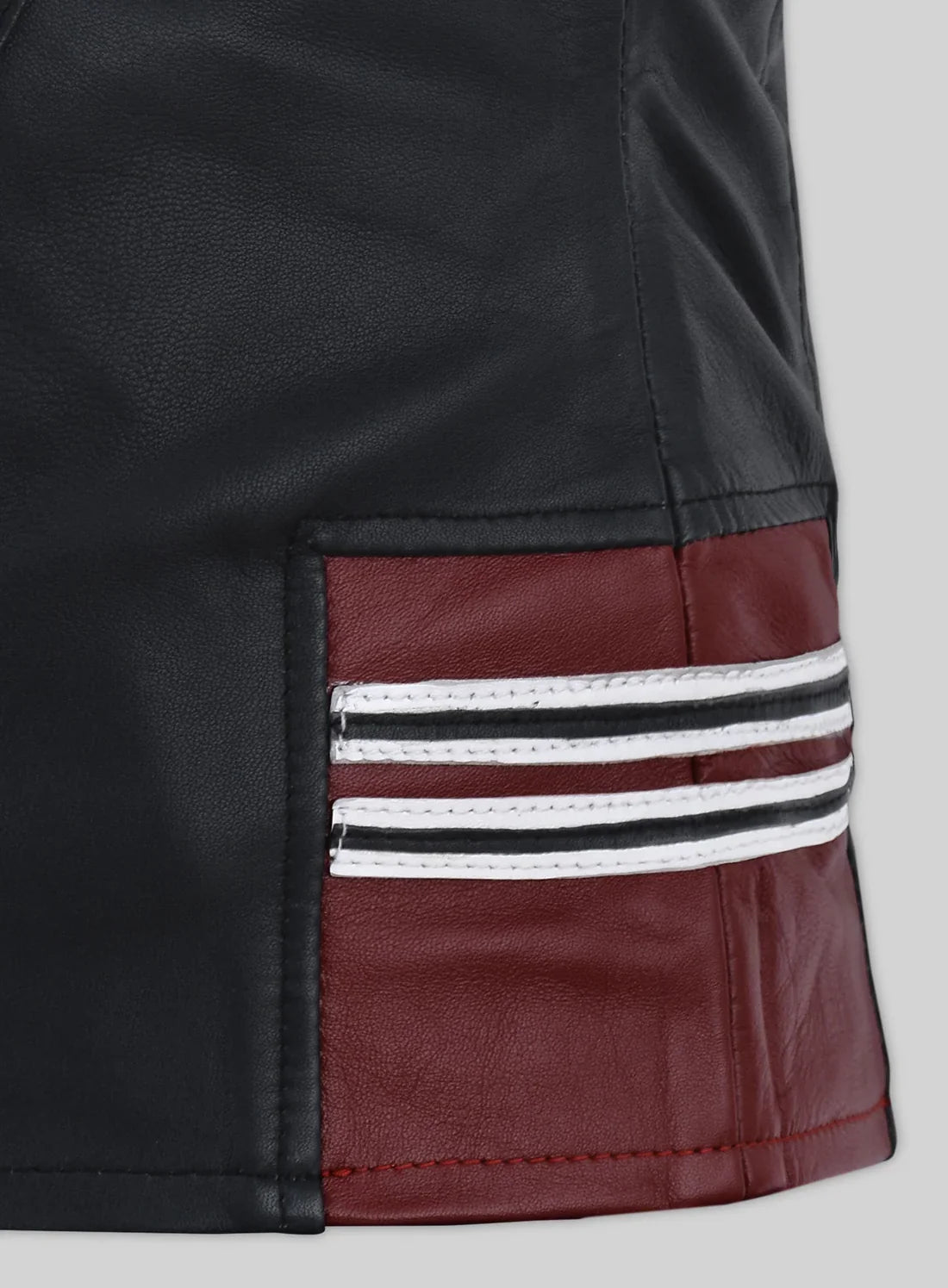 Leathees Captain Marvel Inspired Leather Jacket