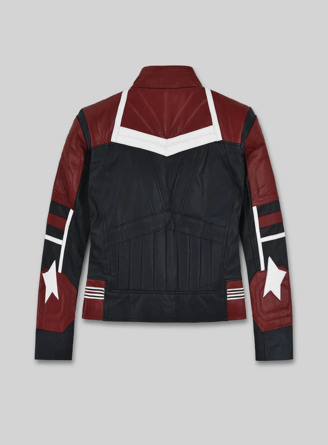 Leathees Captain Marvel Inspired Leather Jacket