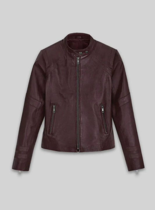 Leathees Women San Andreas Inspired Leather Jacket