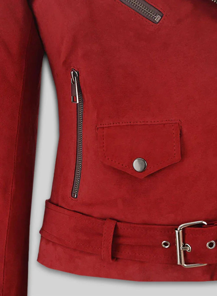 Leathees Women Once Upon Inspired Leather Jacket