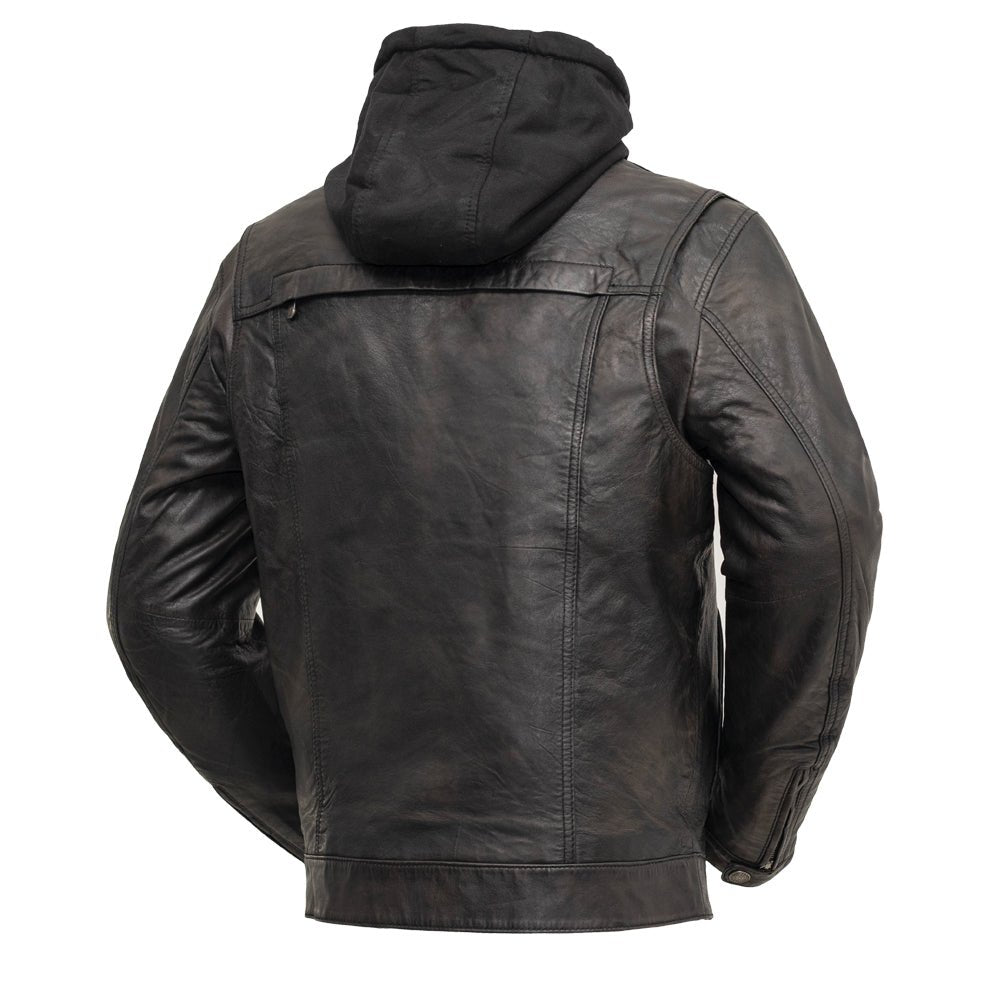 Leathees Mens Vendetta Lightweight Motorcycle Leather Jacket